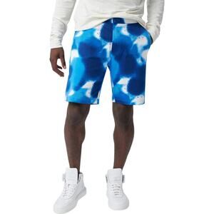 Good Man Brand Flex Pro Jersey Shorts in Sky Spray Paint Print Various Sizes NWT